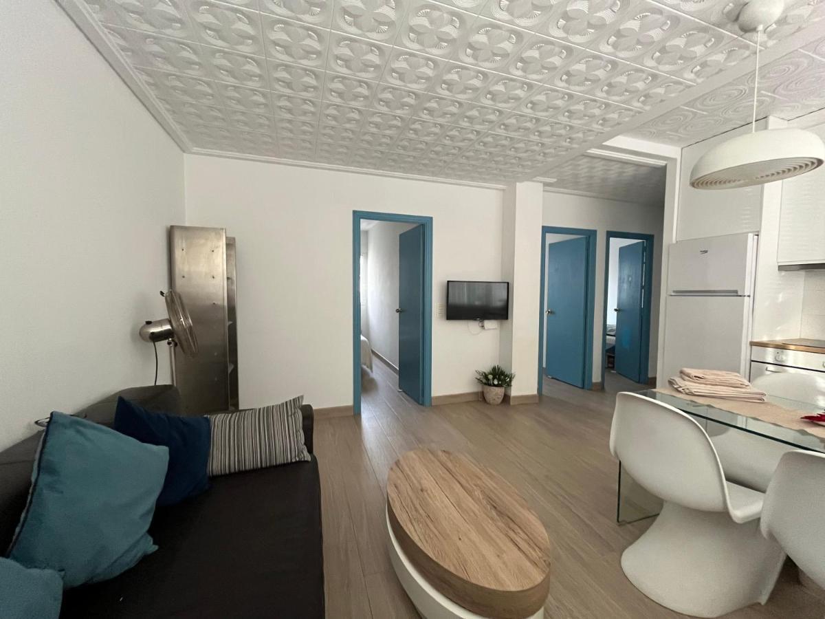 Modernized 3-Bedroom Flat 500M To The Beach Valensiya Dış mekan fotoğraf